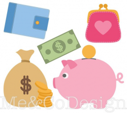 Banking Clipart Fun Cute Clipart Piggy Bank Planner