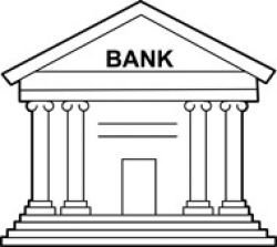 Bank Outline Clipart | Clipart Station