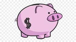 Cartoon Money clipart - Pig, Bank, Coin, transparent clip art