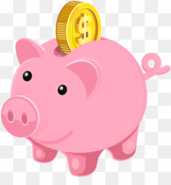 Piggy Bank PNG and PSD Free Download - Piggy bank Coin Clip art ...