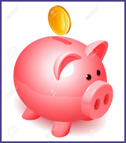 Best Piggy Bank Clipart Picture Of Outline Style And Online Savings ...