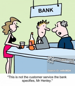 Banking Clerk Cartoons and Comics - funny pictures from CartoonStock