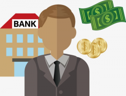 Bank Employee, Banker, Bank, Gold PNG and Vector for Free Download