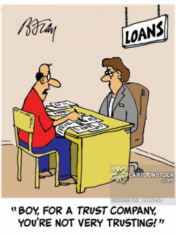Loans Official Cartoons and Comics - funny pictures from CartoonStock