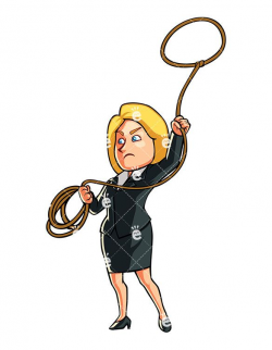 A Blonde Female Entrepreneur Throwing The Lasso: #accountant ...