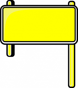 Highway Sign Blank Clip Art at Clker.com - vector clip art online ...