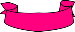 Ribbon Banner Pink Clip Art at Clker.com - vector clip art online ...
