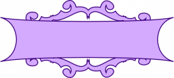 Purple Scroll Banner Clip Art at Clker.com - vector clip art online ...