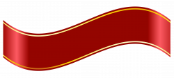 Red Scroll Banner Clipart