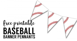 Smartness Free Printable Baseball Pictures Banner Party Decorations ...
