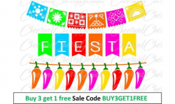 50% OFF SALE Party banner clipart Cinco de mayo download Fiesta ...