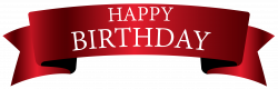 red happy birthday banner - Incep.imagine-ex.co