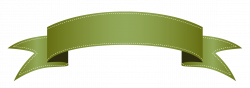 Green Ribbon Banner Clipart