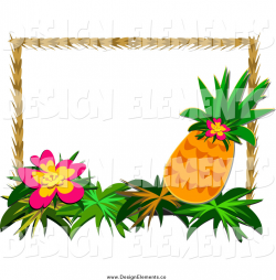 Pineapple Border Free Clipart