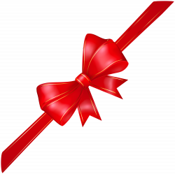 Red Corner Bow Transparent PNG Image | Gallery Yopriceville - High ...