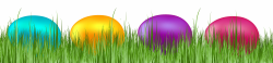 Easter Eggs In Grass Clipart – HD Easter Images