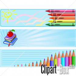 CLIPART SCHOOL BANNERS | 1 | Pinterest | Vector clipart