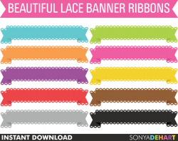 Banner Clipart, Ribbon Clipart, Clipart Banners, Clipart Ribbons ...