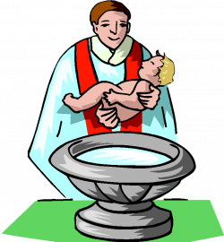Amazing Design Baptism Clipart Here Is A Cartoon Of Family Whose ...