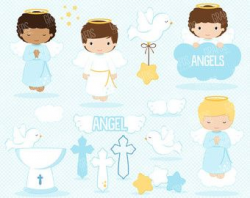 Angel Digital Clipart, Angel Clipart, Angel Clip Art, Angel Boy ...