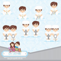 9 best Angels and Baptism Clipart by Gabz Digital Store images on ...