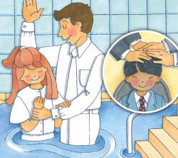 Baptism: Clipart - Teaching LDS Children