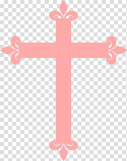 Pink cross , Baptism Christian cross Baptists Crucifix ...