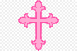 Baptism Christian cross Eucharist Clip art - Pink Angel Cliparts png ...