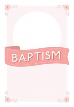 Pink Ribbon - Free Printable Baptism & Christening Invitation ...