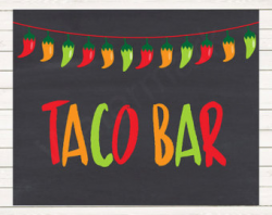 Taco Bar! - Savannah R-III School District