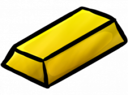 Gold Bar Clipart minecraft gold ingot icon png clipart image iconbug ...
