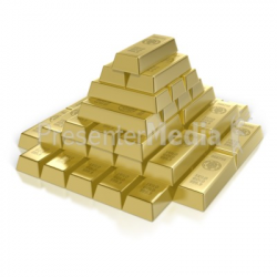 Gold Bar Pyramid - Business and Finance - Great Clipart for ...