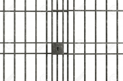 Jail Bars Clipart No Background - Letters