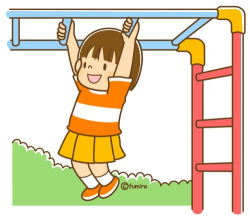 I like to climb on the monkey bars. | Children's Illustrations ...