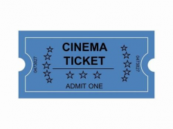 Movie Ticket Clip Art | Cinema Tickets Clip Art PowerPoint Template ...