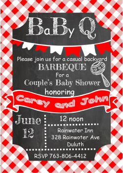BaByQ Baby Shower Invitations / Summer 2018