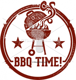 It's BBQ Time! Clipart | StompStock - Royalty Free Stock Vector ...
