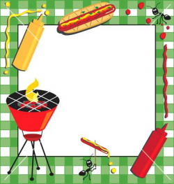 Bbq Party Invitation Template Party Clip Art Border Bbq Party ...