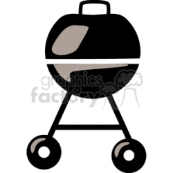 Royalty-Free Charcoal BBQ grill 146328 vector clip art image - EPS ...
