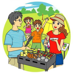 Family Bbq Clipart Group (75+)