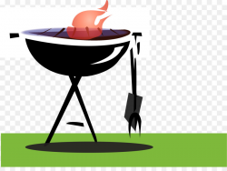 Barbecue grill Barbecue chicken Grilling Clip art - Barbeque Cookout ...