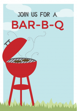 Free Printable BBQ Party Invitation - BBQ cookout | Greetings Island ...