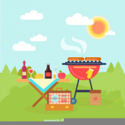 Barbecue Clipart Picnic | Free Images at Clker.com - vector ...