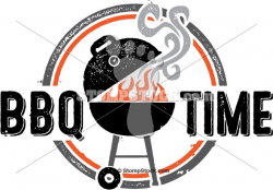 Barbecue BBQ Grill Time | StompStock - Royalty Free Stock Vector ...