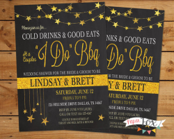 I Do BBQ Invitations For Weddings, Engagement Parties & Couples ...