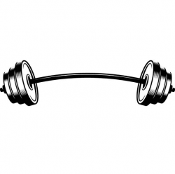 Pin by Etsy on Products | Barbell, Gym weights, Clip art