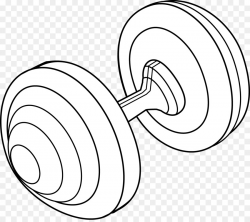 Weight training Barbell Clip art - Barbell Plate Cliparts png ...