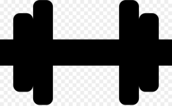 Line Logo clipart - Barbell, Black, Text, transparent clip art