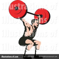 Bodybuilder Clipart #1145153 - Illustration by patrimonio