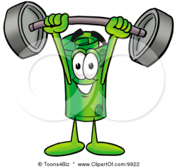 Image - 9922-Clipart-Picture-Of-A-Rolled-Money-Mascot-Cartoon ...